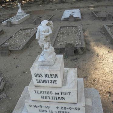 RELIHAN Tertius Du Toit 1959-1959