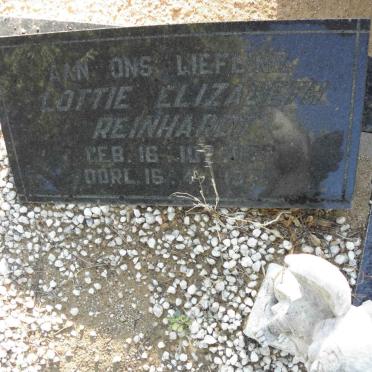 REINHARDT Lottie Elizabeth 1970-1971