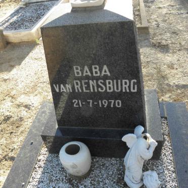 RENSBURG, van -1970