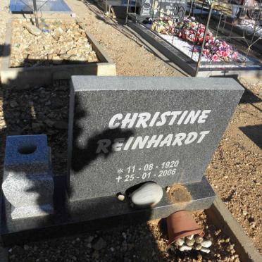 REINHARDT Christine 1920-2006