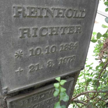 RICHTER Reinhold 1884-1972 &amp; Hedwig 18??-19??