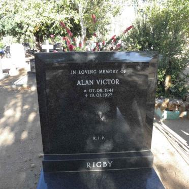 RIGBY Alan Victor 1941-1997