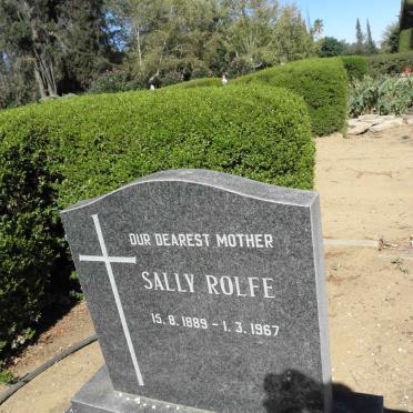 ROLFE Sally 1889-1967