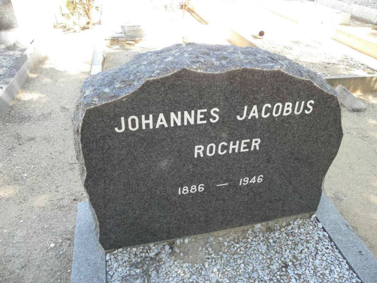 ROCHER Johannes Jacobus 1886-1946