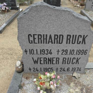 RUCK Gerhard 1934-1996 :: RUCK Werner 1905-1974
