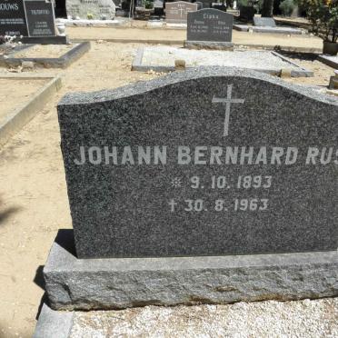 RUST Johann Bernhard 1893-1963