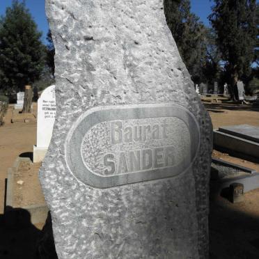 SANDER Baurat