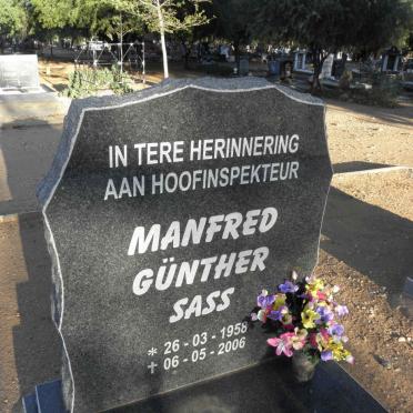 SASS Manfred Günther 1958-2006