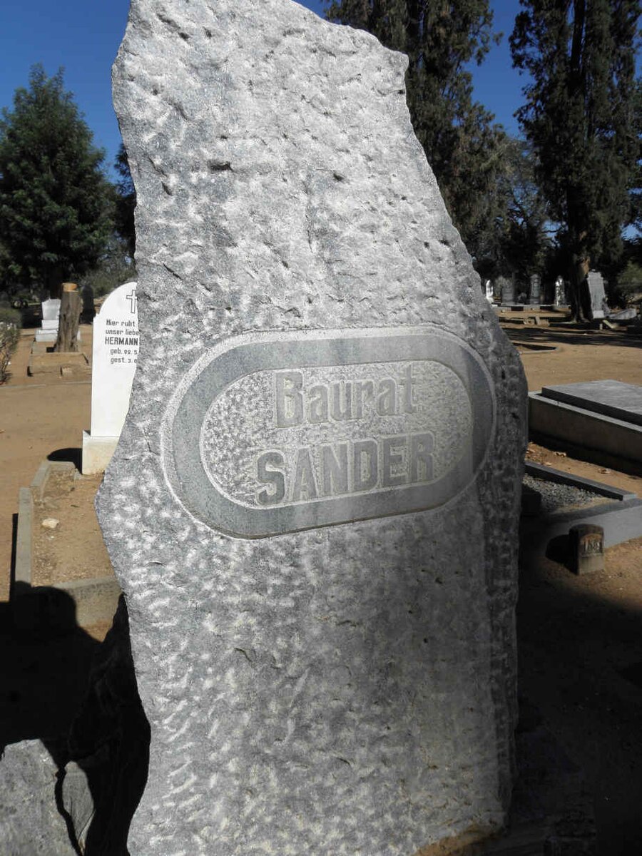 SANDER Baurat