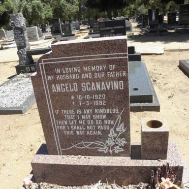 SCANAVINO Angelo 1920-1982