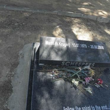 SCHEEPERS Madri nee KRUGER 1979-2008