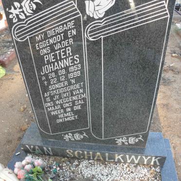 SCHALKWYK Pieter Johannes, van 1953-1999
