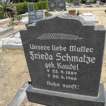 SCHMATZE Ewald 1883-1967 &amp; Frieda KAUDEL 1889-1966