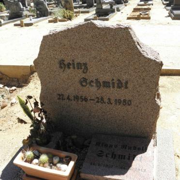 SCHMIDT Heinz 1956-1980 :: SCHMIDT Klaus Rudolf 1951-2012
