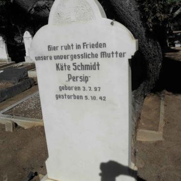 SCHMIDT Käte nee PERSIP 1897-1942