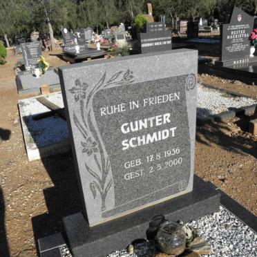 SCHMIDT Gunter 1936-2000