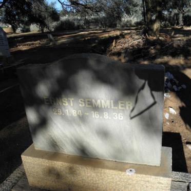 SEMMLER Ernst 1884-1936