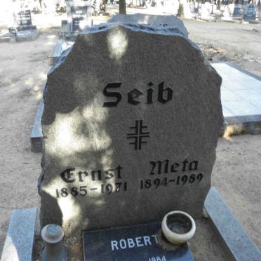SEIB Ernst 1885-1971 &amp; Meta 1894-1989 :: SEIB Robert 1919-1984