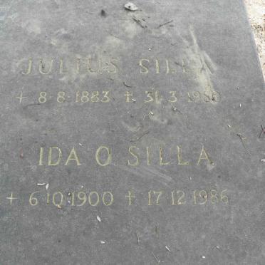 SILLA Julius 1883-1980 :: SILLA Ida O. 1900-1986