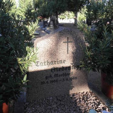 SIEDENTOPF Catharine nee MORDHORST 1906-1969