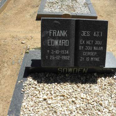 SOWDEN Frank Edward 1934-1982