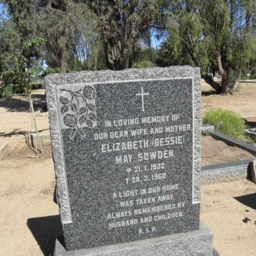 SOWDEN Elizabeth May 1922-1960