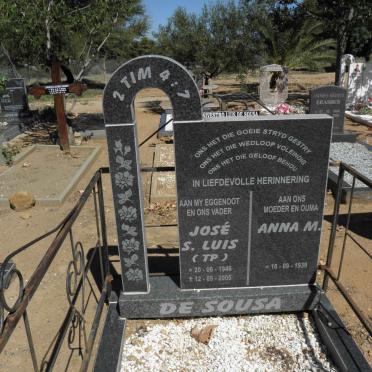 SOUSA José S. Luis, de 1946-2005 &amp; Anna M. 1939-