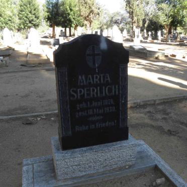 SPERLICH Maria 1876-1939