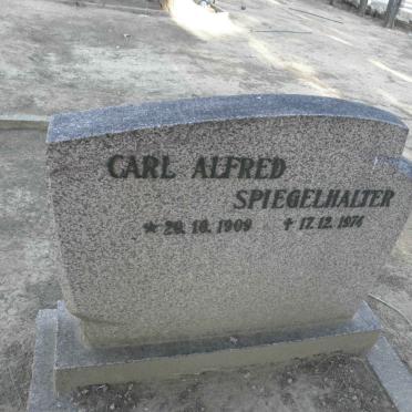 SPIEGELHALTER Carl Alfred 1909-1974
