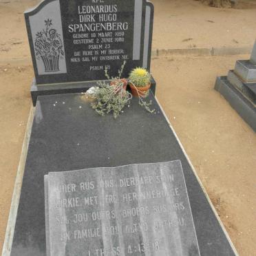 SPANGENBERG Leonardus Dirk Hugo 1959-1980