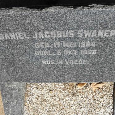 SWANEPOEL Daniel Jacobus 1884-1956