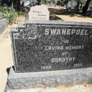 SWANEPOEL Dorothy 1906-1955