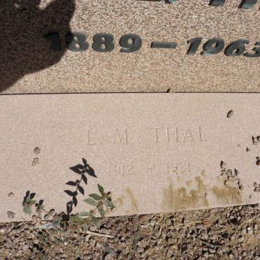 THAL L.M. 1912-1981