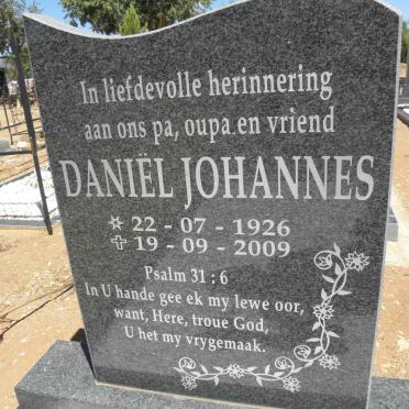 THERON Daniël Johannes 1926-2009