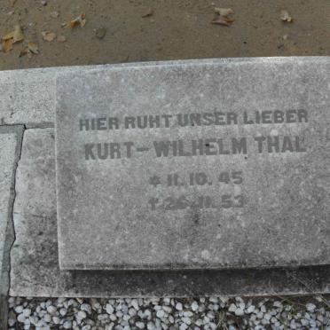 THAL Kurt-Wilhelm 1945-1953