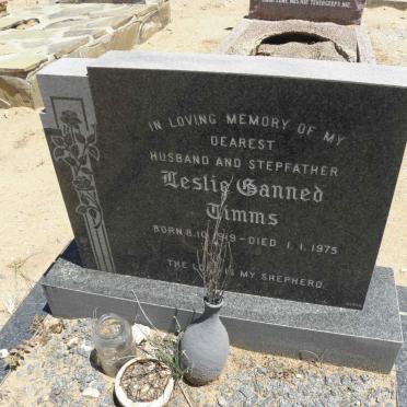TIMMS Leslie Banned 1919-1975