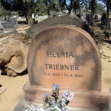 TRIEBNER Helma 1938-1960
