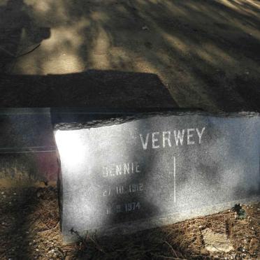 VERWEY Bennie 1912-1974