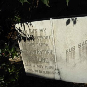 VEVELING Christian Antonie 1906-1965