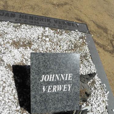 VERWEY Jan Hendrik 1896-1970