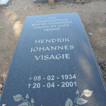VISAGIE Hendrik Johannes 1934-2001