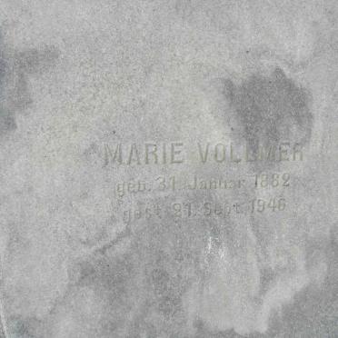 VOLLMER Marie 1882-1946