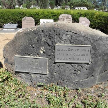 VOIGTS Holger Richard 1949-1975 :: JURK Helga nee VOIGTS 1911-1962