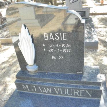 VUUREN M.J., van 1926-1977