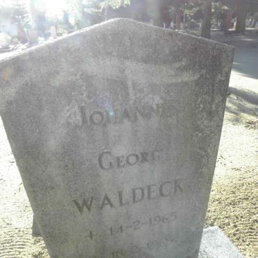 WALDECK Johannes Georg 1965-1965