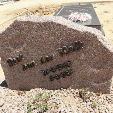 WALT Peet, van der 1940-1981