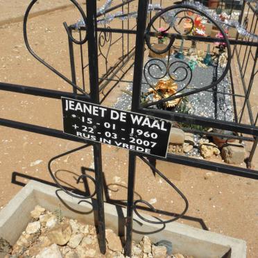 WAAL Jeanet, de 1960-2007