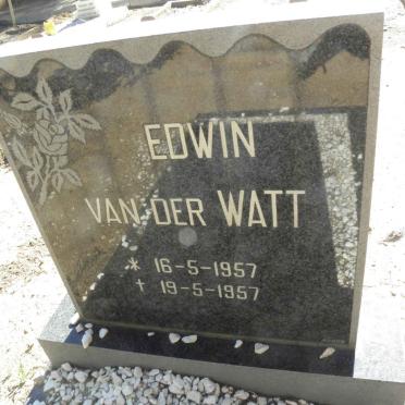 WATT Edwin, van der 1957-1957