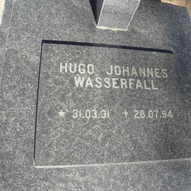 WASSERFALL Hugo Johannes 1931-1994
