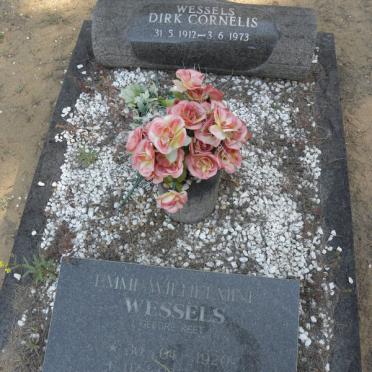 WESSELS Dirk Cornelis 1912-1973 &amp; Emmi Wilhelmine KEET 1920-2004
